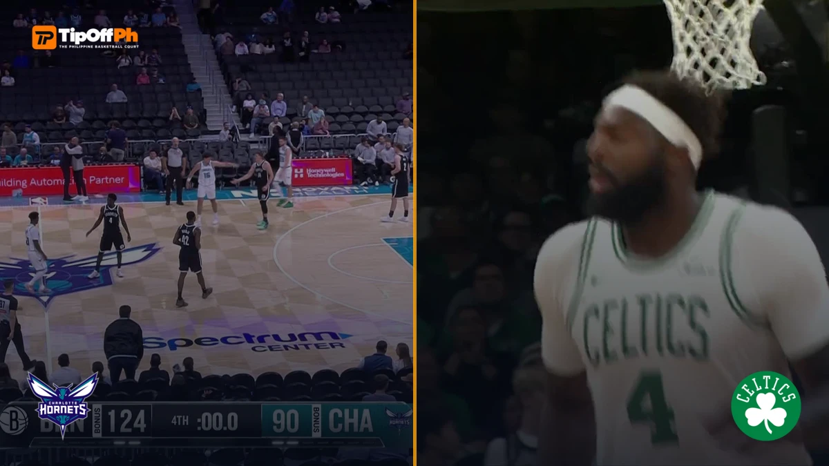 Charlotte Hornets vs Boston Celtics composite featured image