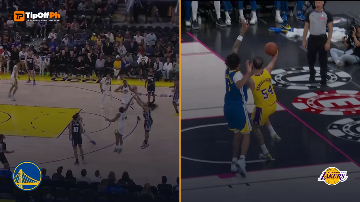 Golden State Warriors vs Los Angeles Lakers NBA Preseason Prediction Featured Image