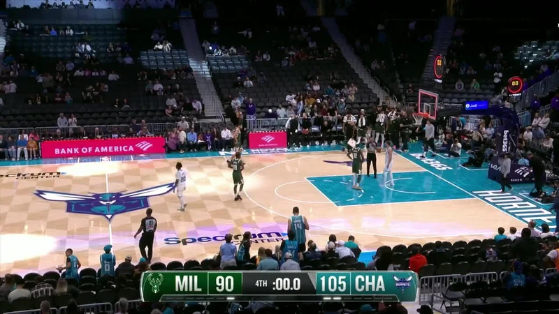 Milwaukee Bucks real NBA preseason game action photo