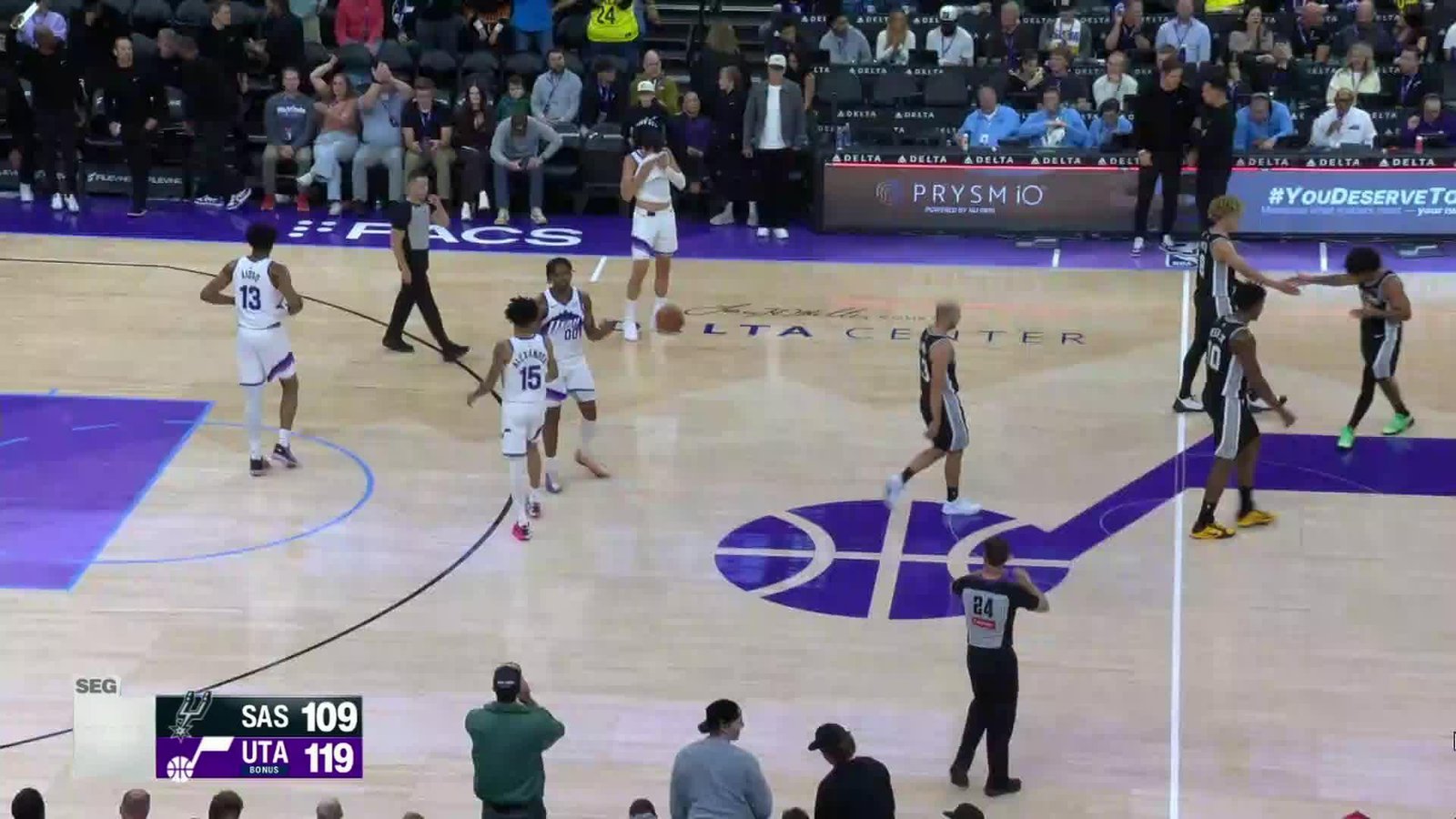 San Antonio Spurs vs Utah Jazz (Oct 13, 2026) — National Basketball Association Match Blog